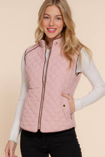 Load image into Gallery viewer, Lightweight Quilted Full Zip Up Vest