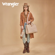 Load image into Gallery viewer, Wrangler Structured Work Tote Tan