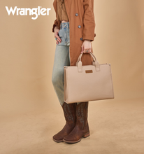 Load image into Gallery viewer, Wrangler Structured Work Tote Tan