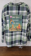 Load image into Gallery viewer, Light Weight Flannel Shirt with Raggy Lake Days Patch