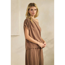 Load image into Gallery viewer, Modern Checkered French Terry Set
