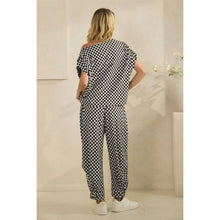 Load image into Gallery viewer, Modern Checkered French Terry Set