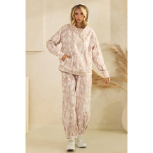Load image into Gallery viewer, Printed French Terry Cozy Sweat Pants