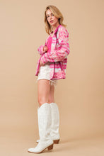 Load image into Gallery viewer, Cozy Aztec Fleece Print Outdoor Jacket