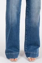 Load image into Gallery viewer, MID RISE STRETCH TROUSER WIDE LEG JEANS