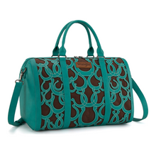 Load image into Gallery viewer, Wrangler Horseshoe Cutout Duffle/Crossbody