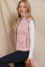Load image into Gallery viewer, Lightweight Quilted Full Zip Up Vest