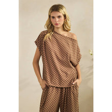 Load image into Gallery viewer, Modern Checkered French Terry Set