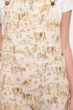 Load image into Gallery viewer, VTG RANCH PRINT OVERALLS AH