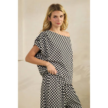 Load image into Gallery viewer, Modern Checkered French Terry Set