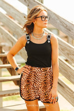 Load image into Gallery viewer, Black Buckle Strap Western Tank Top