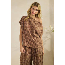 Load image into Gallery viewer, Modern Checkered French Terry Set
