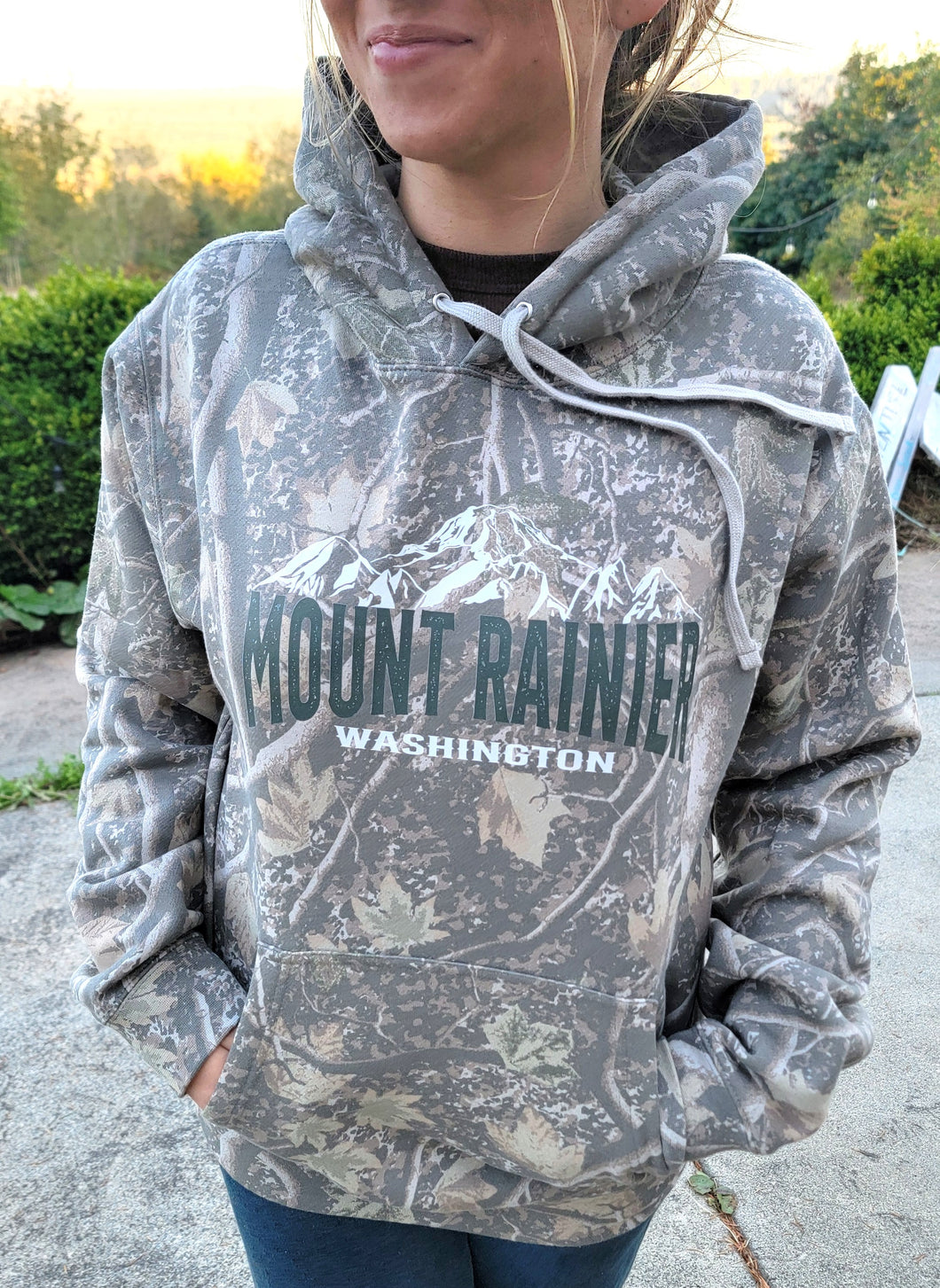 Deadwood Camo Mt Rainier Hoodie