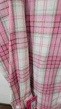 Load image into Gallery viewer, VINTAGE PINK CAMPING QUEEN FLANNEL
