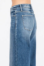 Load image into Gallery viewer, MID RISE STRETCH TROUSER WIDE LEG JEANS
