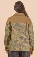 Load image into Gallery viewer, Leaf Camouflage Casual Shacket Jacket
