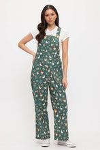 Load image into Gallery viewer, DUCKS AND CHICKENS FLORAL PRINT OVERALLS
