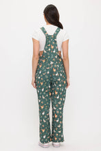 Load image into Gallery viewer, DUCKS AND CHICKENS FLORAL PRINT OVERALLS
