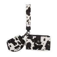 Load image into Gallery viewer, Wrangler Cow Print Wallet and Coin Purse
