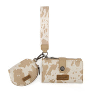 Load image into Gallery viewer, Wrangler Cow Print Wallet and Coin Purse
