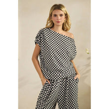Load image into Gallery viewer, Modern Checkered French Terry Set
