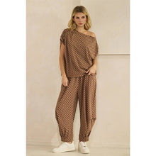 Load image into Gallery viewer, Modern Checkered French Terry Set
