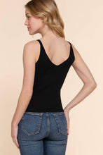 Load image into Gallery viewer, Double V-neck Cami Spring Sweater
