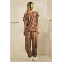 Load image into Gallery viewer, Modern Checkered French Terry Set
