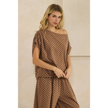 Load image into Gallery viewer, Modern Checkered French Terry Set
